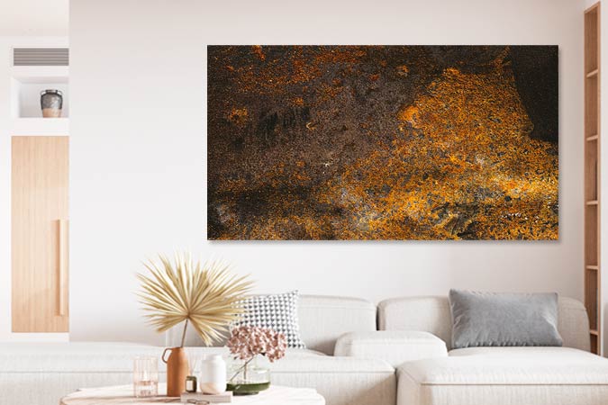 Tablou Canvas Abstract -Textura Ruginie TA27127