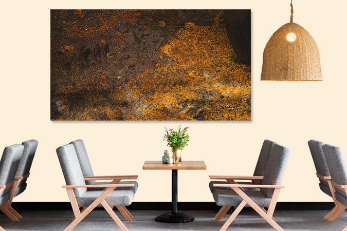 Tablou Canvas Abstract -Textura Ruginie TA27127
