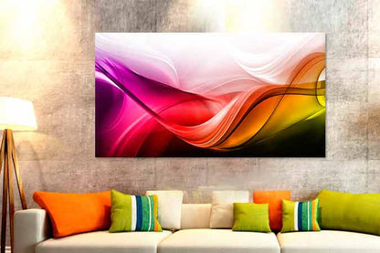Tablou Canvas Abstract  - Valuri Colorate TA65328