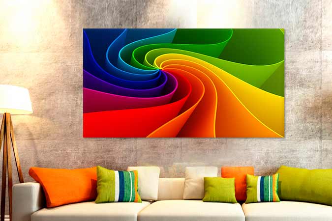 Tablou Canvas Abstract  - Terapie In Culori TA65728