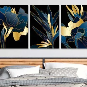 tablouri canvas dormitor 3 piese abstract 43381.