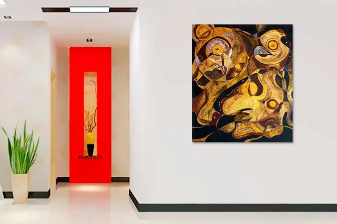 Tablouri Canvas Abstracte - Simbioza TA85100